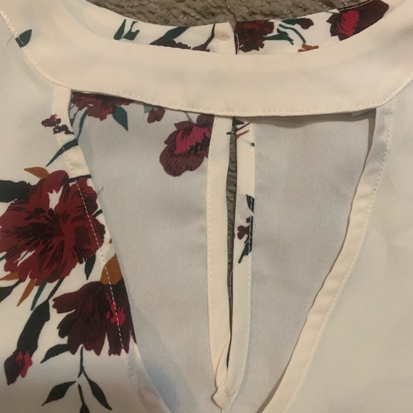 DR2 Floral Blouse Top Small - Picture 4 of 7